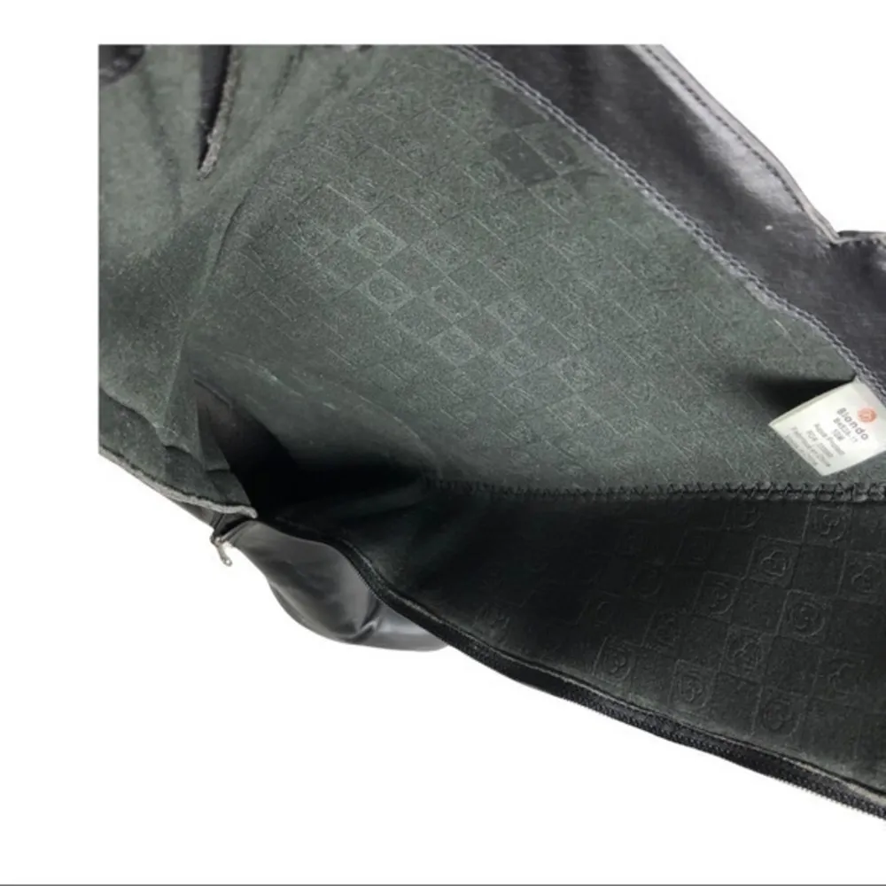 NWOB Blondo Black Leather Aqua Protect Knee High Boot Size 10 M - Image 3