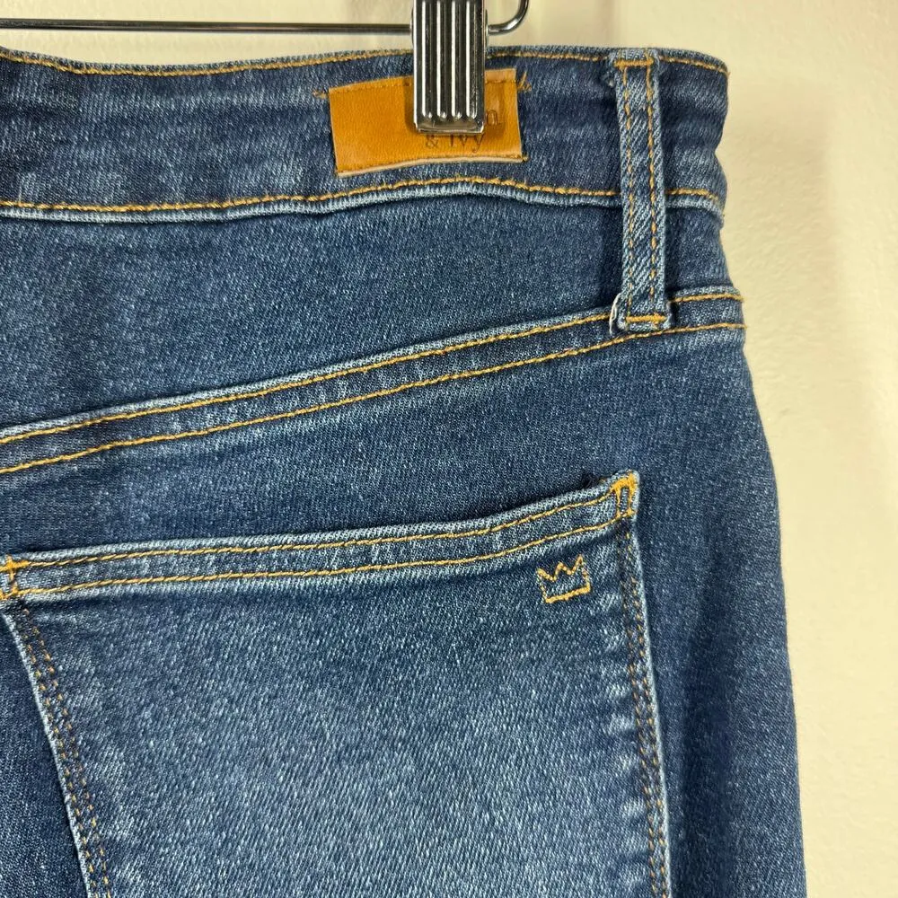 Crown & Ivy Jeans Women 8 Vintage Bootcut Cotton Blend Western Boho Minimal Pant - Image 6