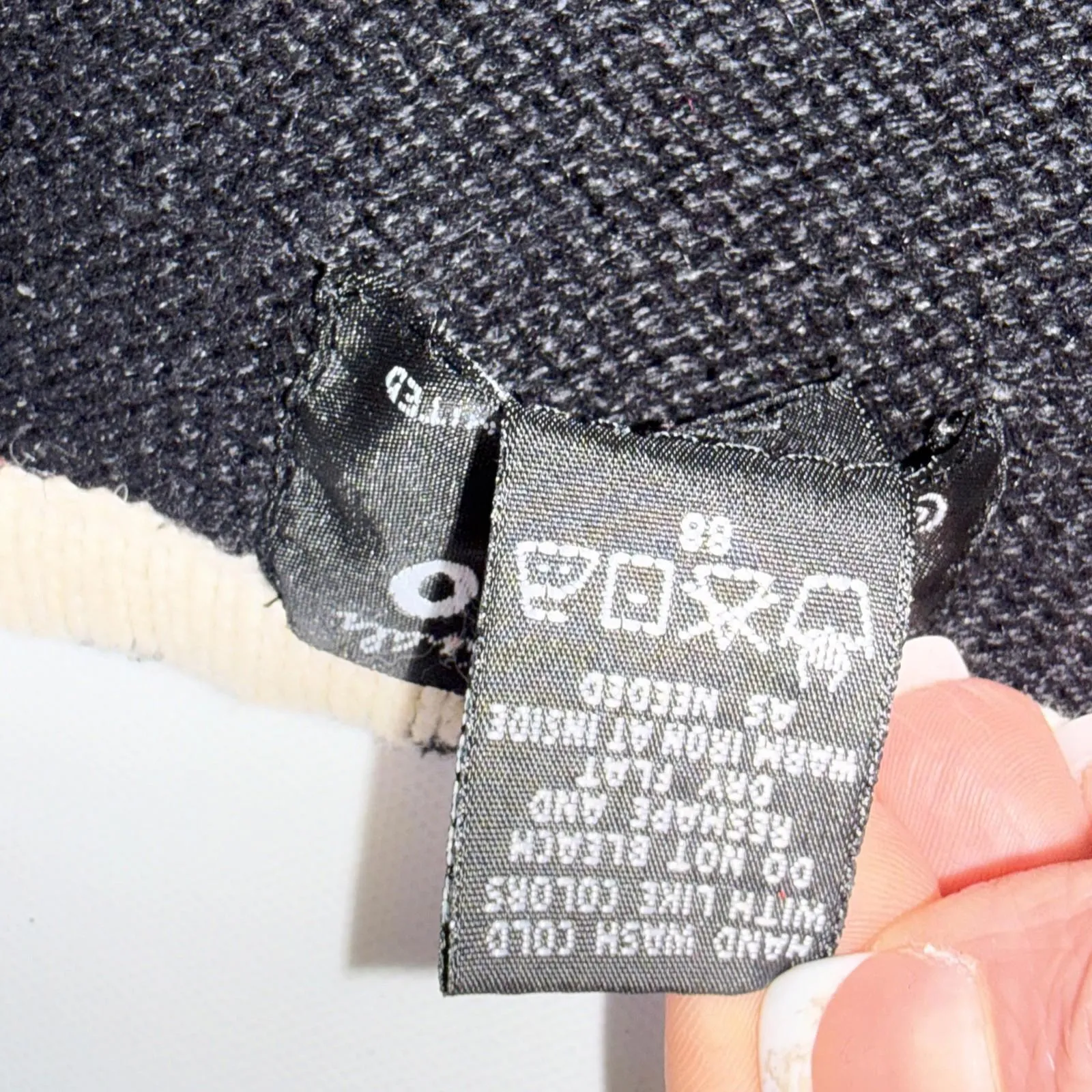 Designers Originals Studio Joy Christmas Sweater Vest Large Scottie Black - Image 6