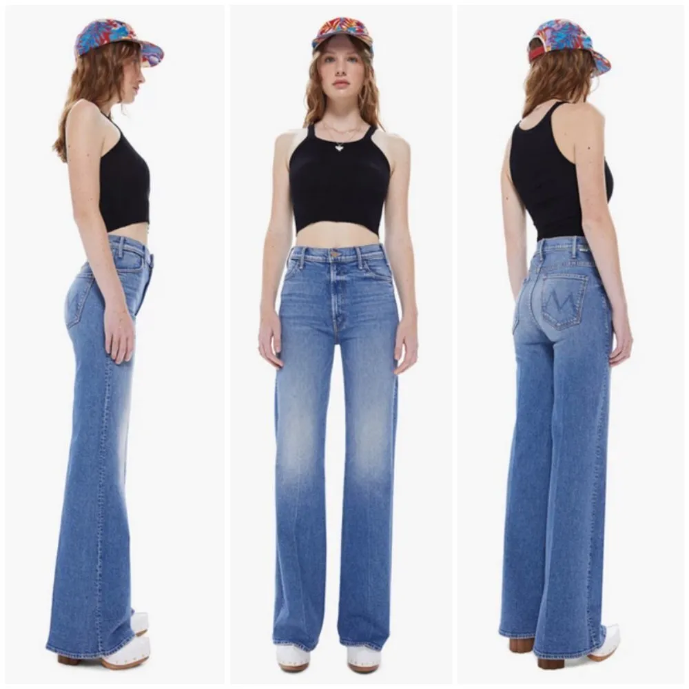 💕MOTHER💕 The Hustler Roller Heel Jeans ~ Tropic Like It's Hot 32 NWT - Image 7
