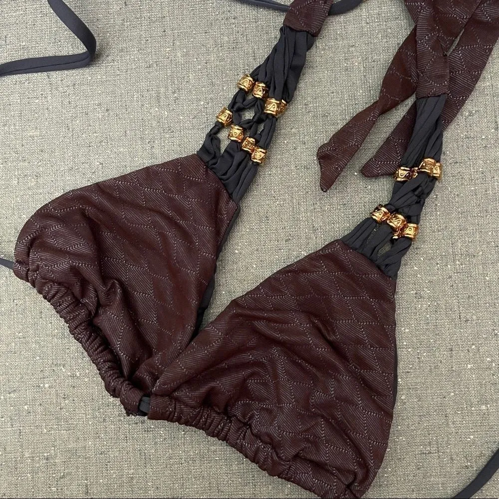 Beach Bunny‎ Beaded Bikini Top - Image 6