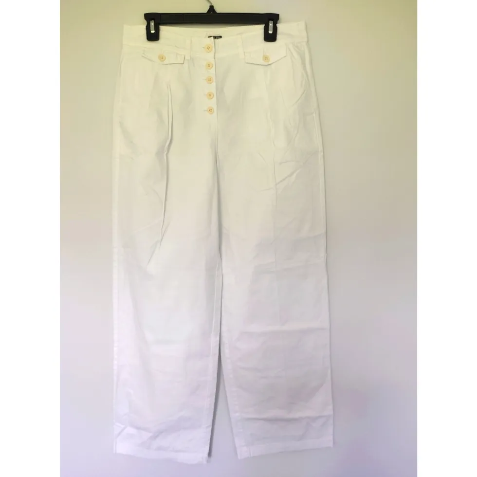 J. Crew Pleated Button Front Pant‎ In Chino - Image 6