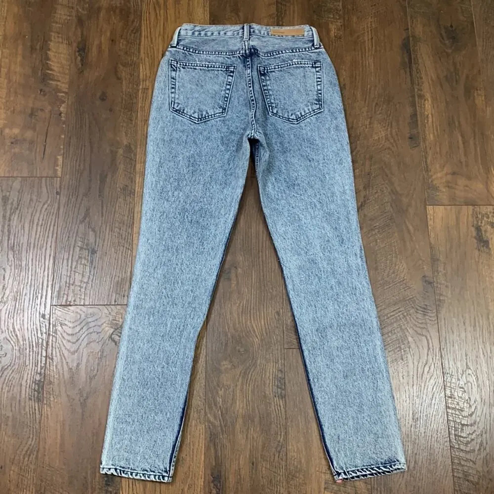 GRLFRND Karolina High Rise Skinny Jeans in After the Storm - Image 11