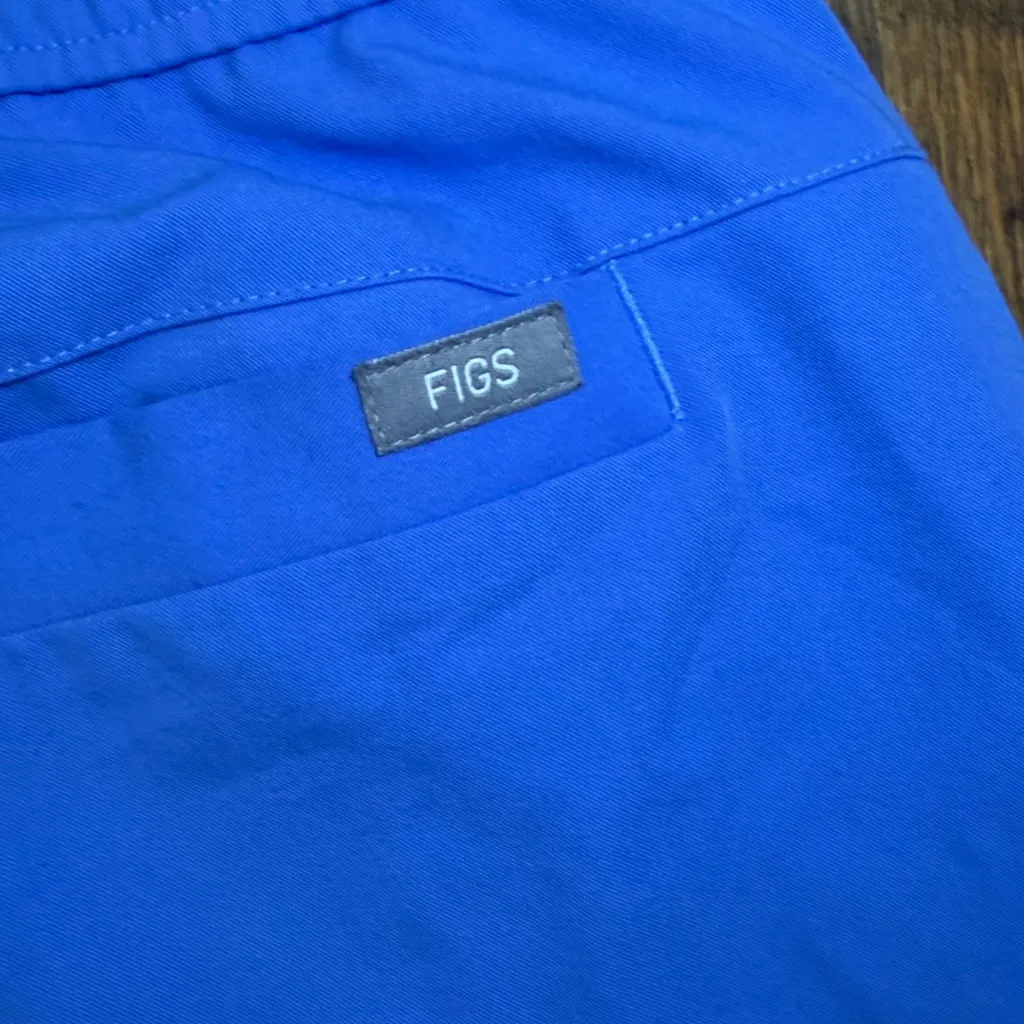 Figs Slate Blue Joggers Pants Size Large - Image 8