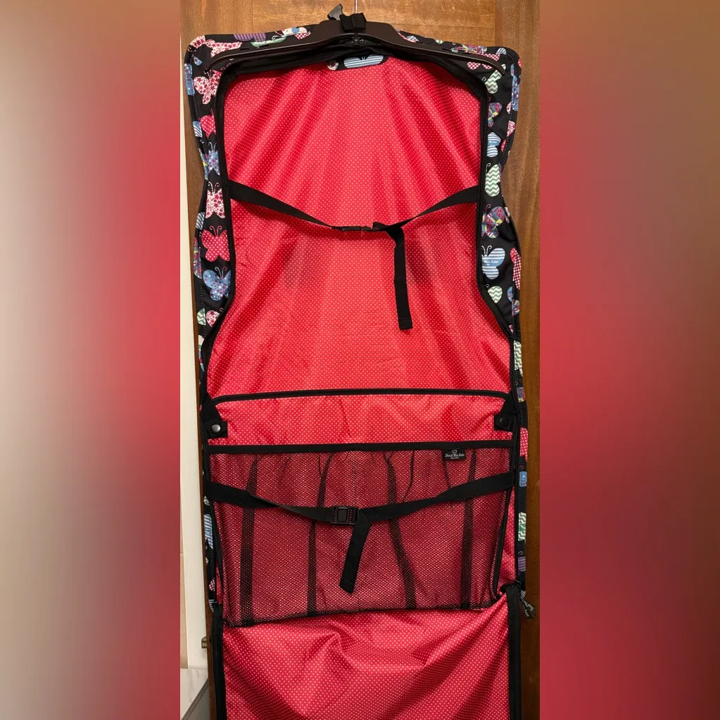 French West Indies Young Miss/Girl Papillon Butterfly Travel Garment/Shoe Bag - Image 8