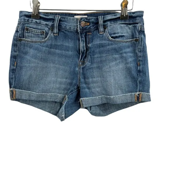 J Crew Denim Cut Off Shorts Size 25 - Image 2