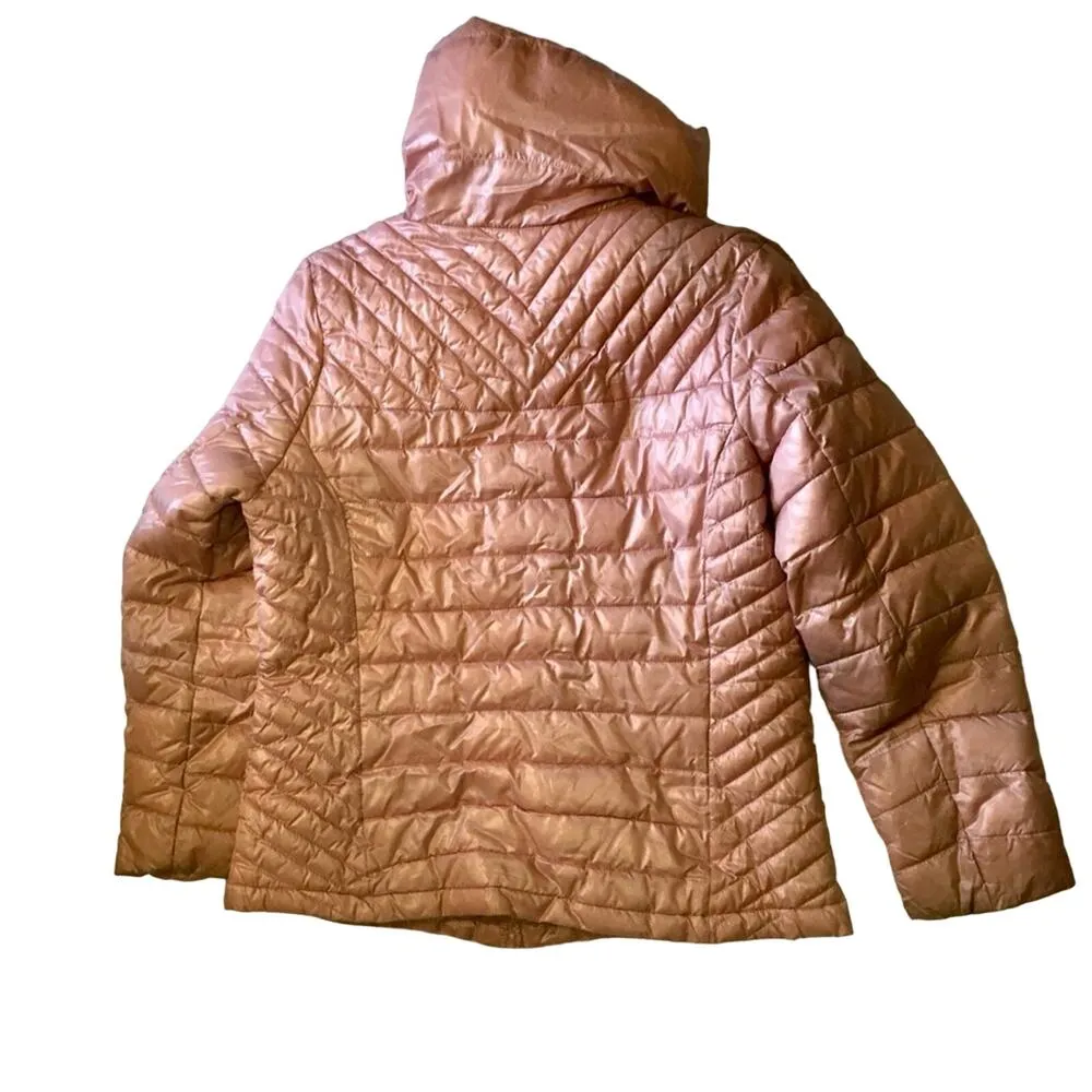 Big Chill Freestyle pink quilted jacket Size L - Image 7