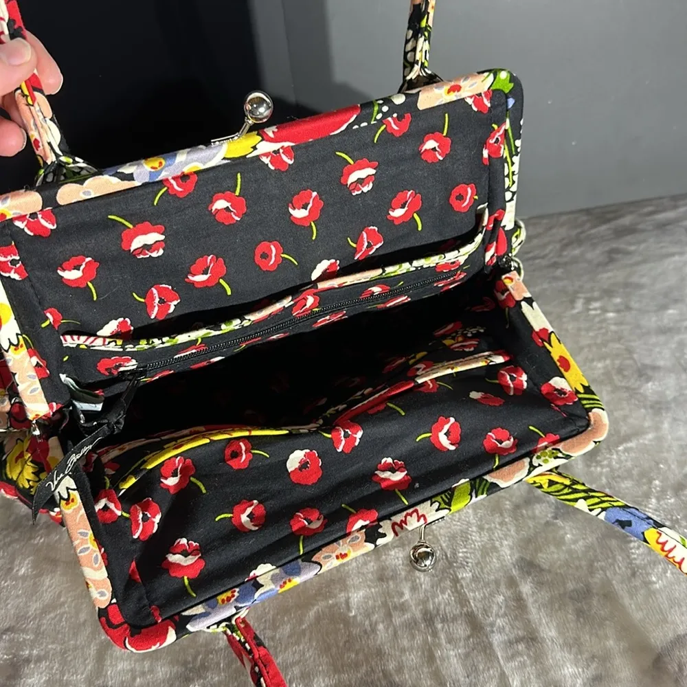 Vera Bradley Floral Shoulder Bag - Image 6