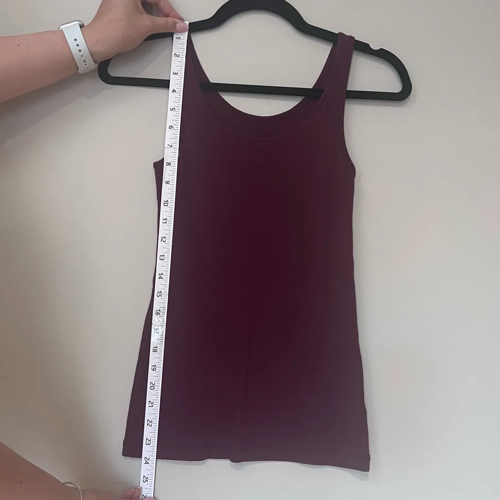 A New Day Maroon Tank Top - Image 4