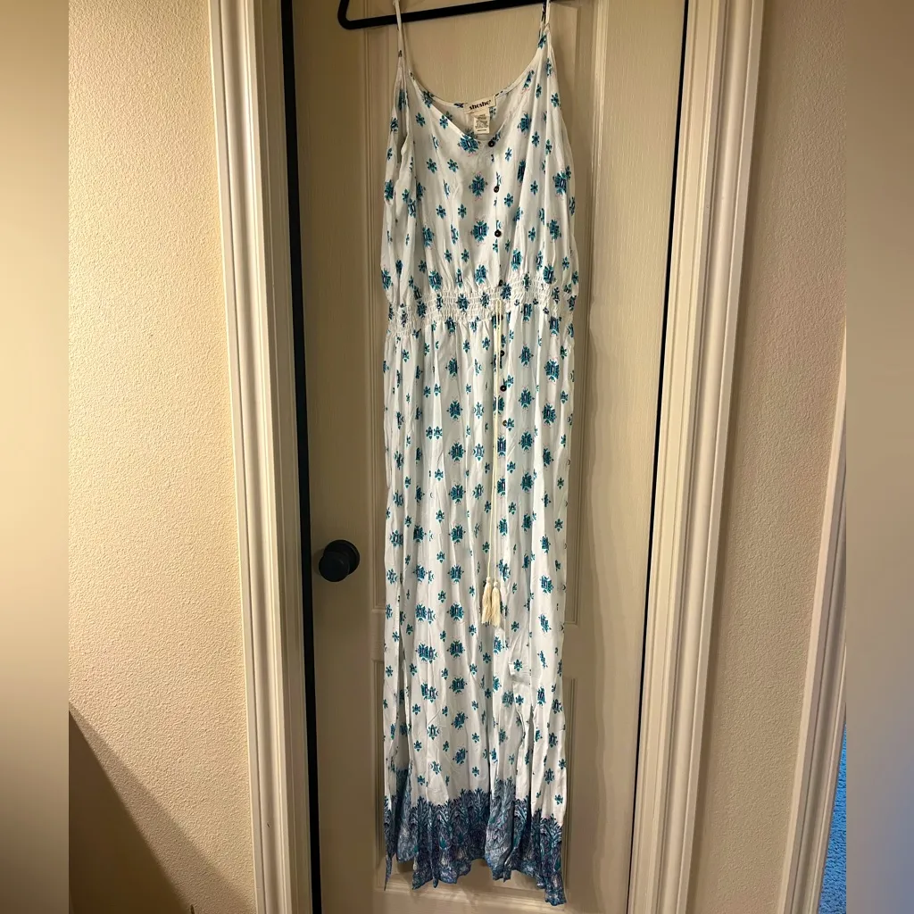 Cute summer dress Blue Size XL - Image 2