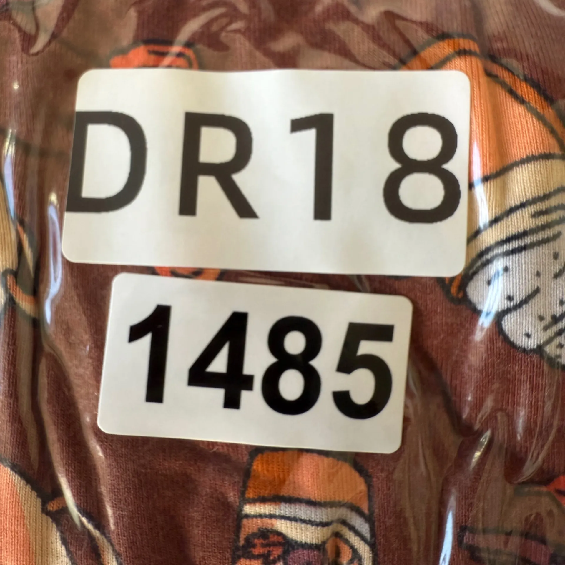 Pumpkin Coffee chocolate fall leaves sweater cardigan Print Long Sleeve size L Brown Size L - Image 7