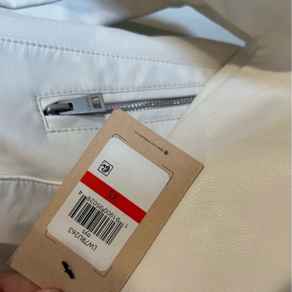 Levi's New Moto Zipper front Jacket Size XS - Image 9
