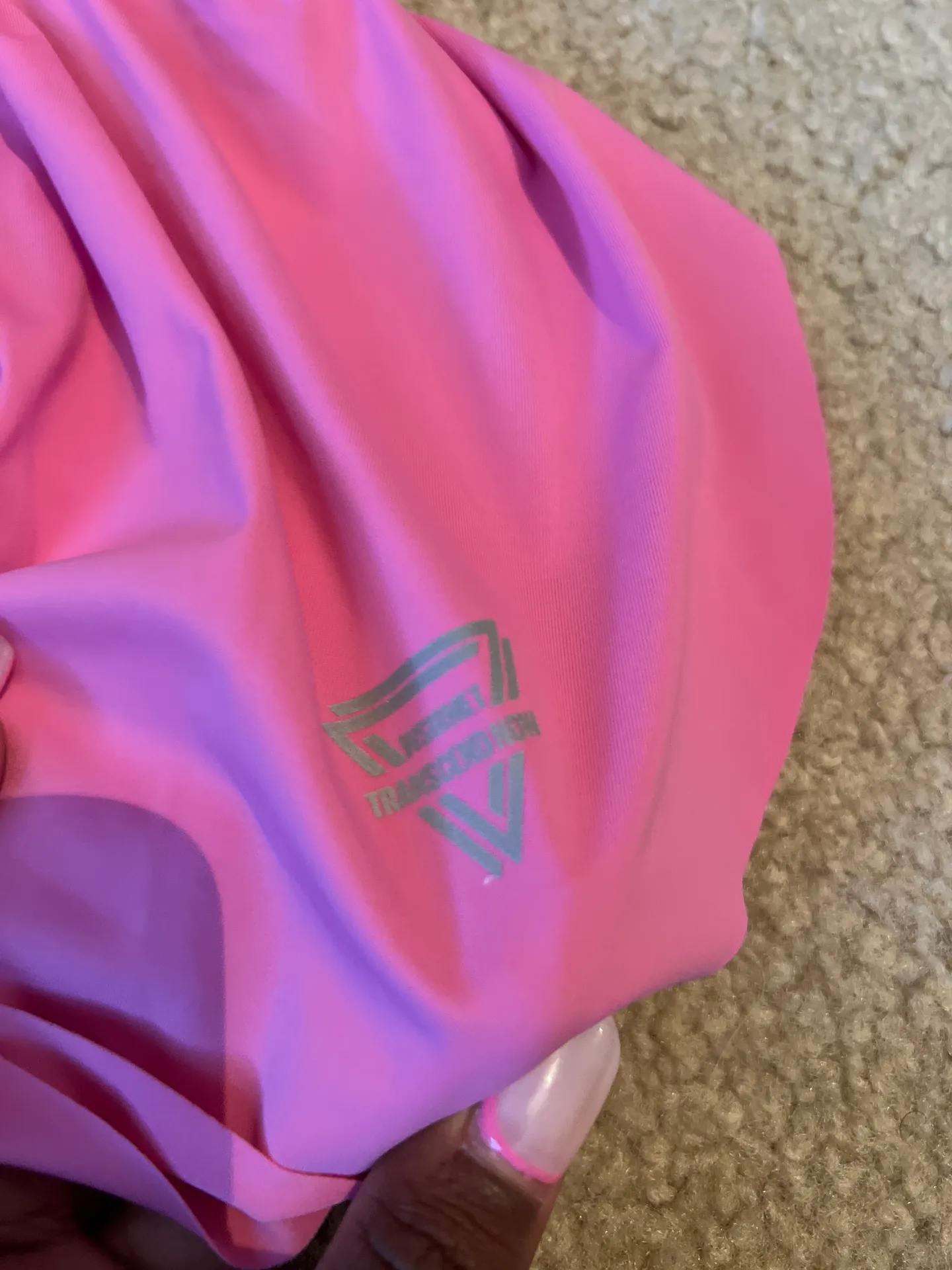 Tiktok Flowy shorts Pink - Image 2