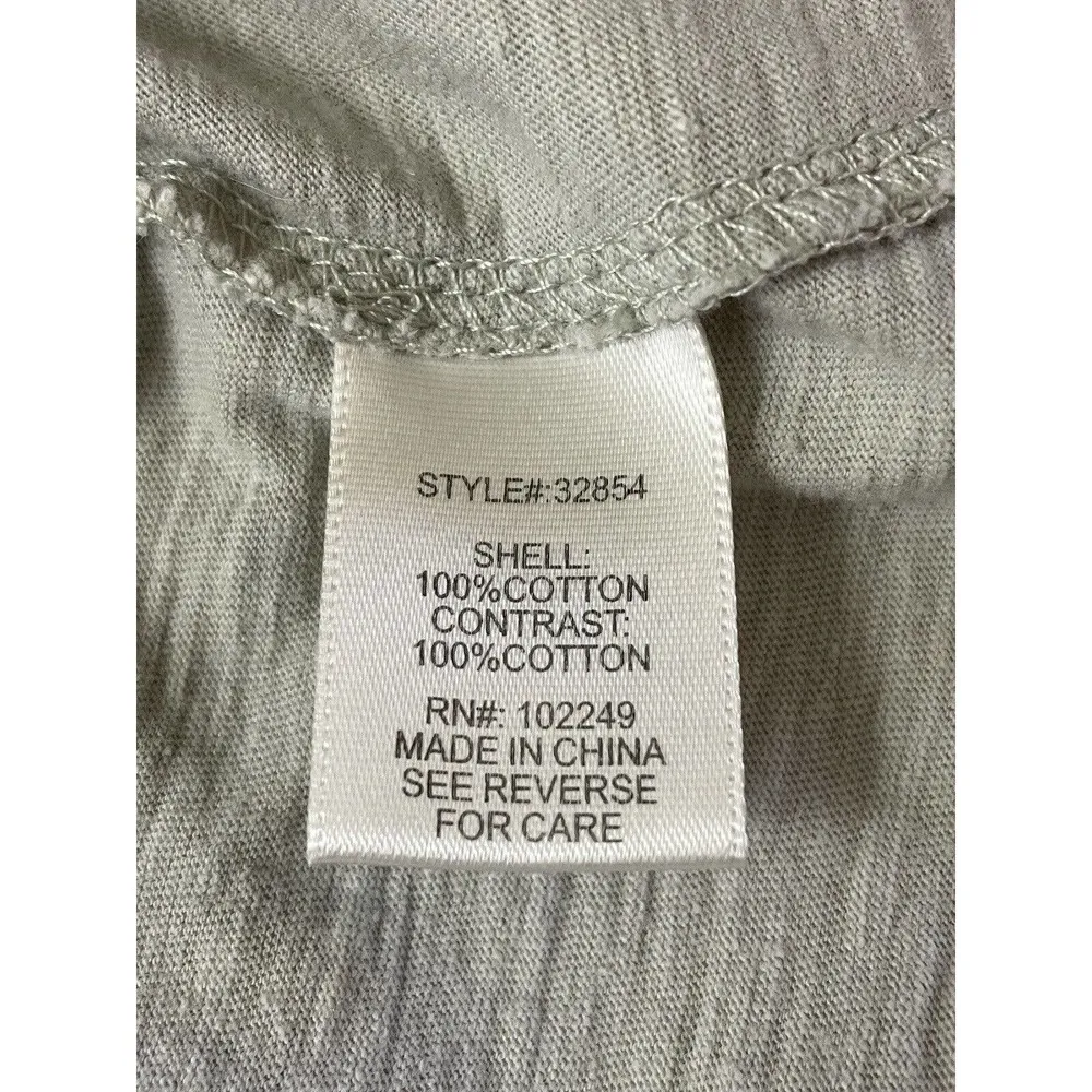 Anthropologie Skies Are Blue Embroidered Lace Top Shirt Size Medium Sage Green - Image 7