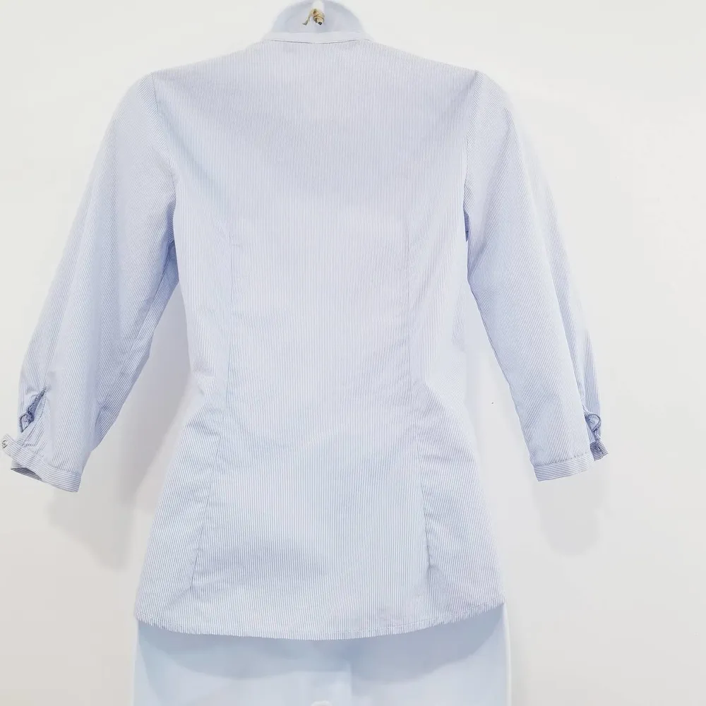 ZARA Basic Ruffle Blouse - Image 4