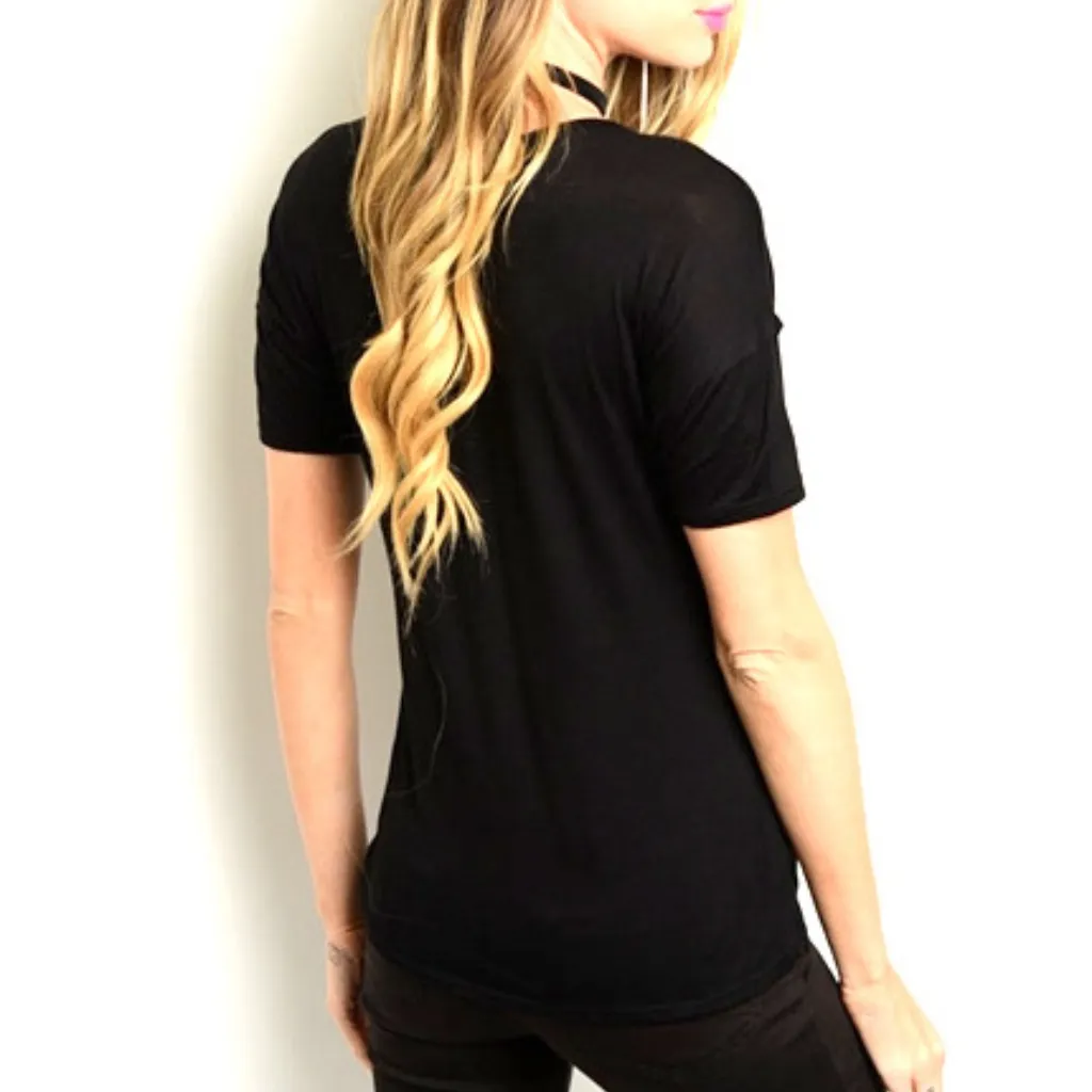 NEW WILD HEART Black T - Image 2