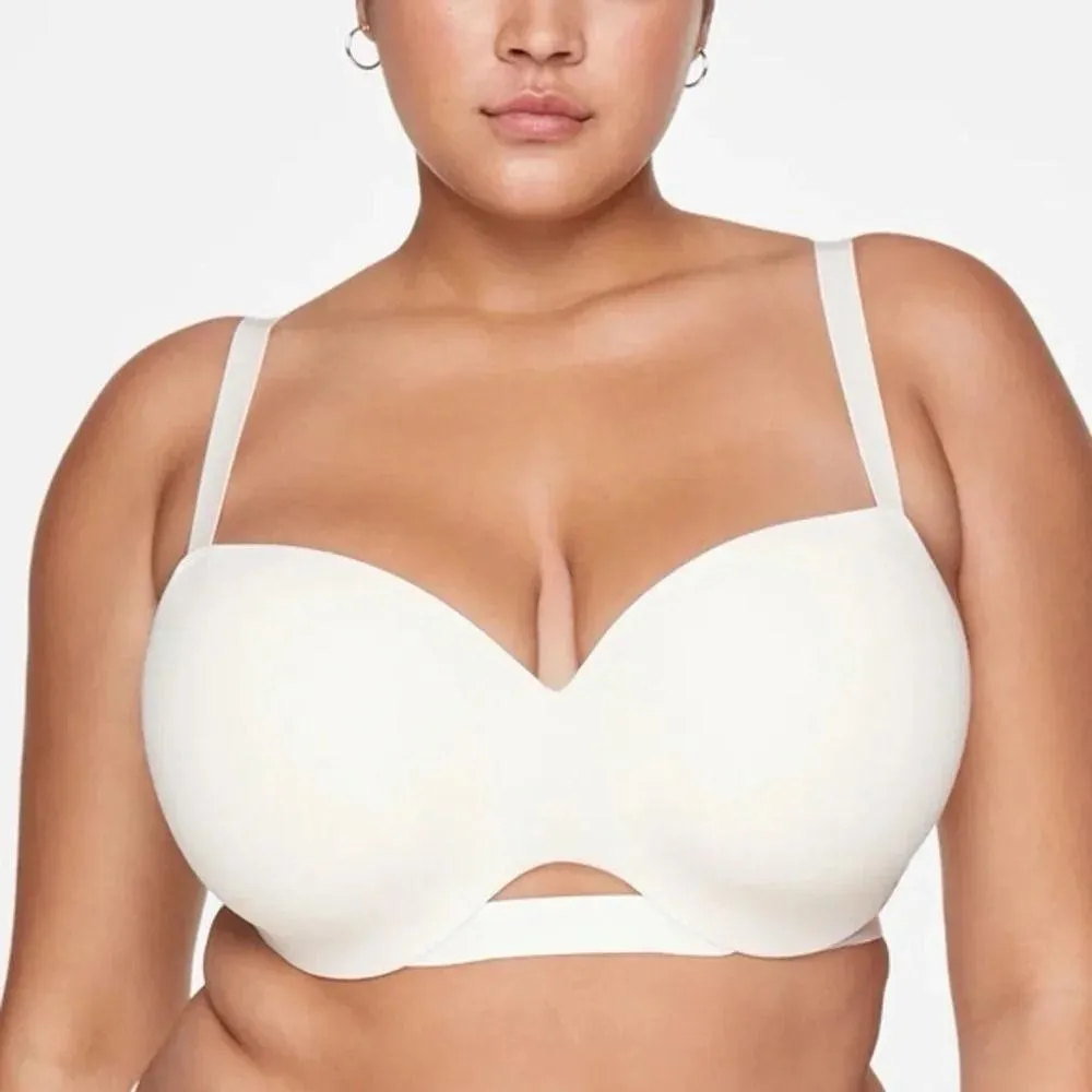 ThirdLove Pima Cotton T-Shirt Bra Plus Size 46D - Image 2