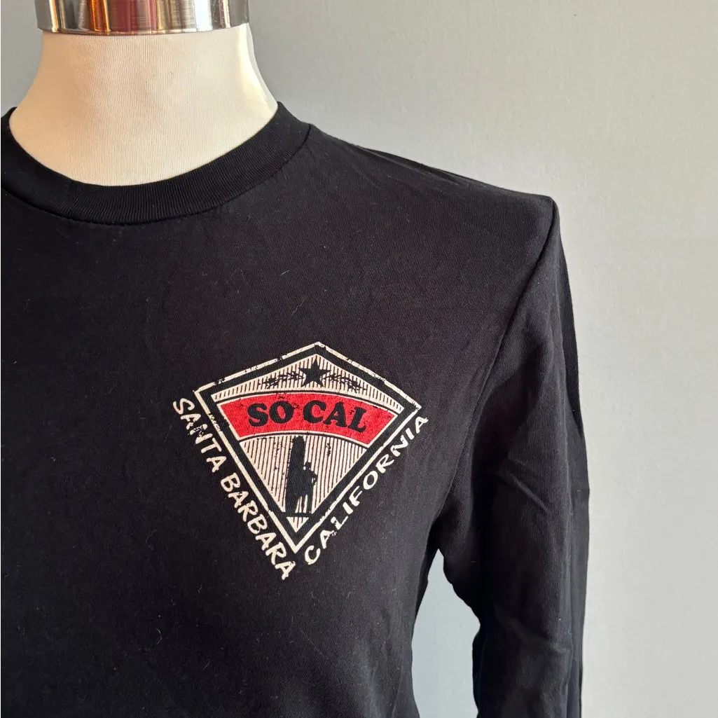 Black Long Sleeve Shirt with SoCal Logo - Image 3