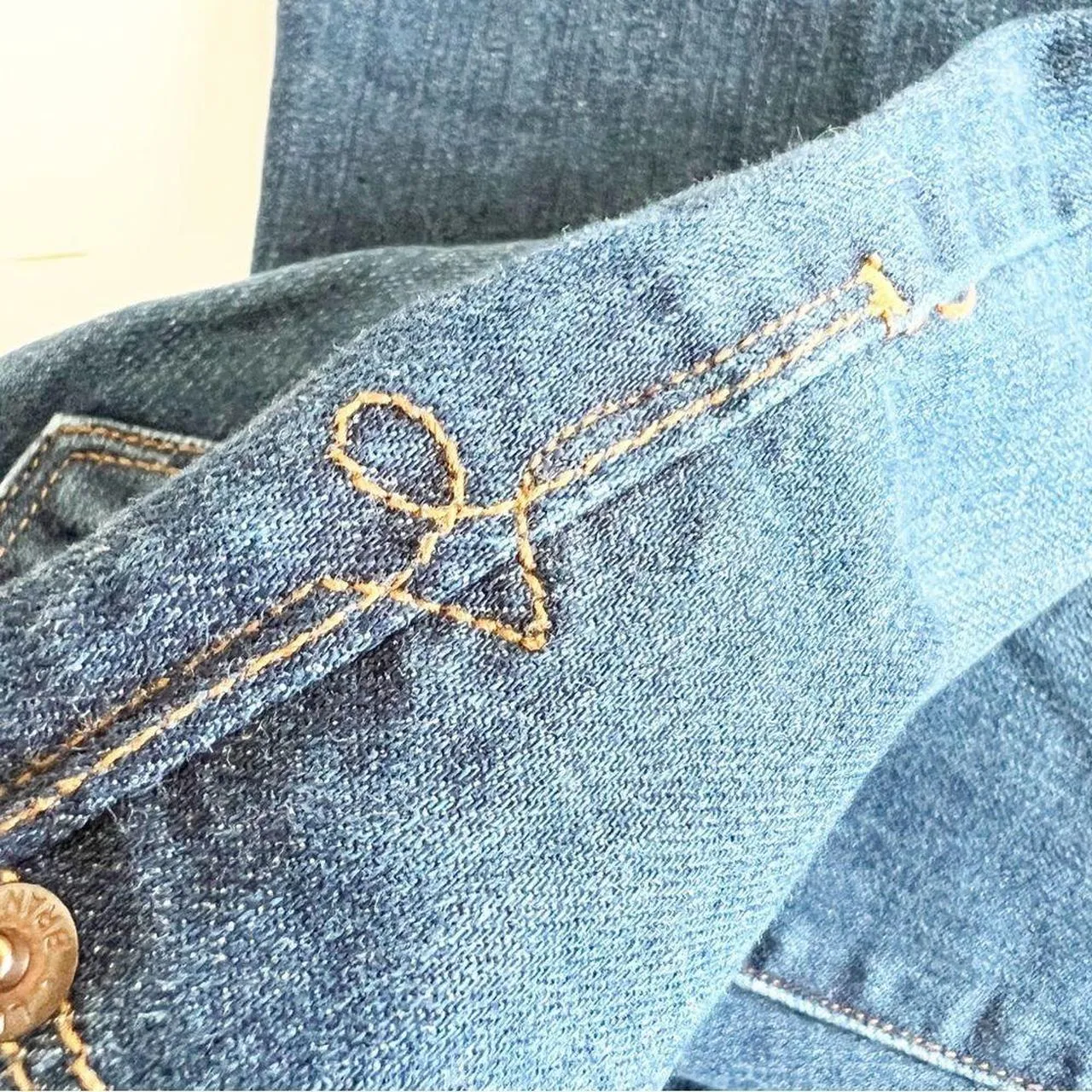 Lucky Brand  Dark Wash Sofia Boot Style Jeans - Image 7