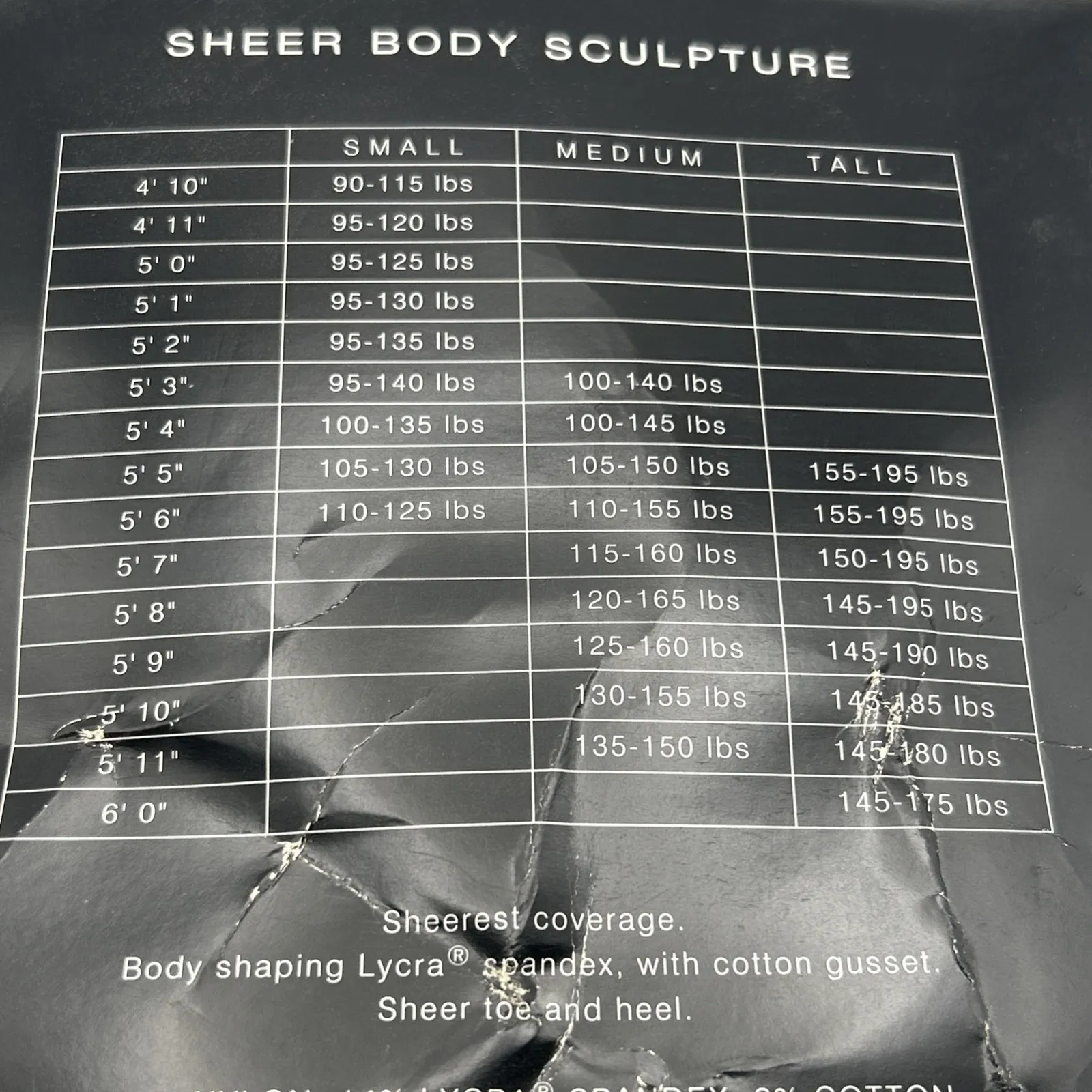 New York & Co Pantyhose Small Coffee Sheer Body Sculpture Totally sheer To waist - Image 4