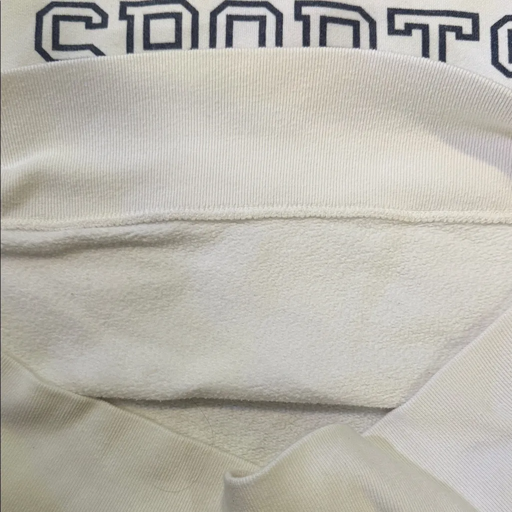 Abercrombie Montauk Sports White Sweatshirt - Image 3