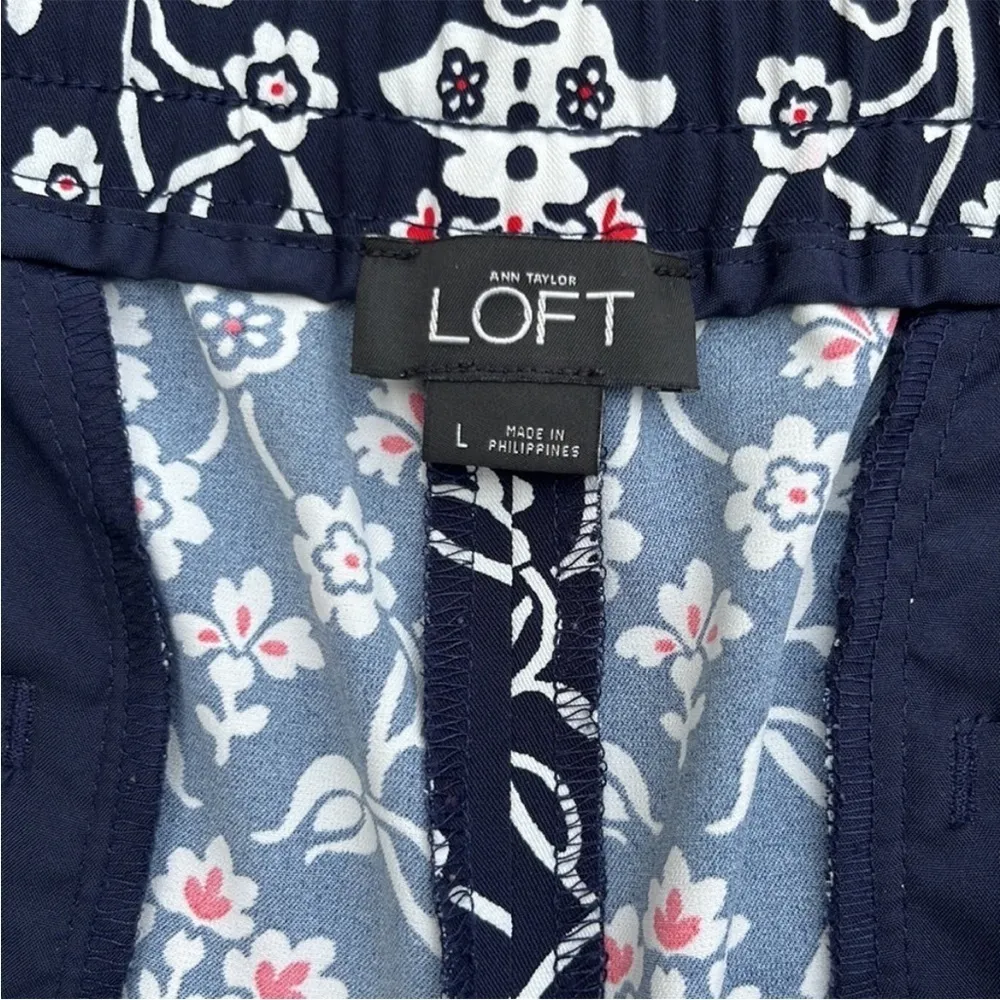 Like New LOFT Flowy Elastic Waist Wide Leg Pants - Image 4