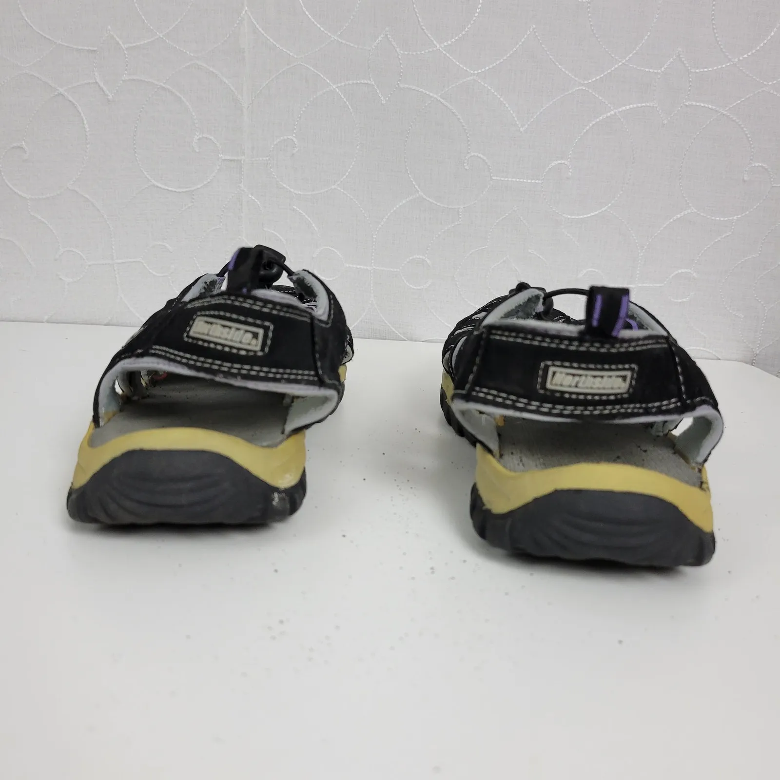 Northside Womens Sandal Shoes Size 10 Gray Geometric Synthetic Sport‎ Trail - Image 8