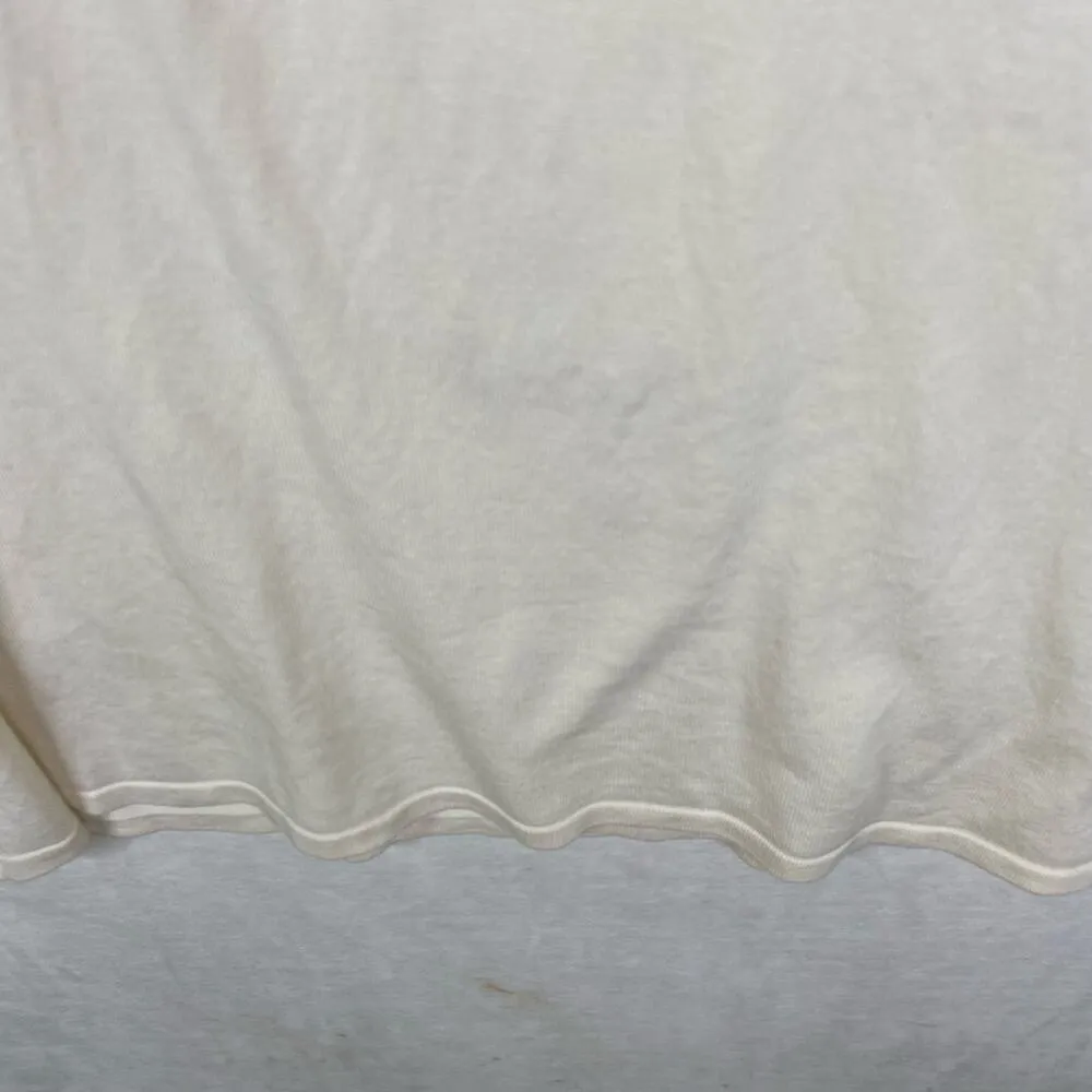 NWT Cable & Gague Ivory Sheer Shoulder Long Sleeve Pullover Sweater Size X-Large - Image 5