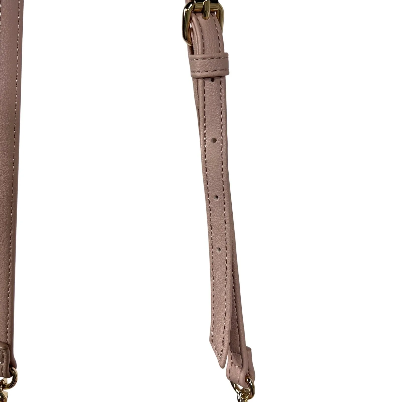 Juicy Couture Fluffy Mini Tote Bag Purse Handbag Blush Pink Bling Heart Spellout - Image 12