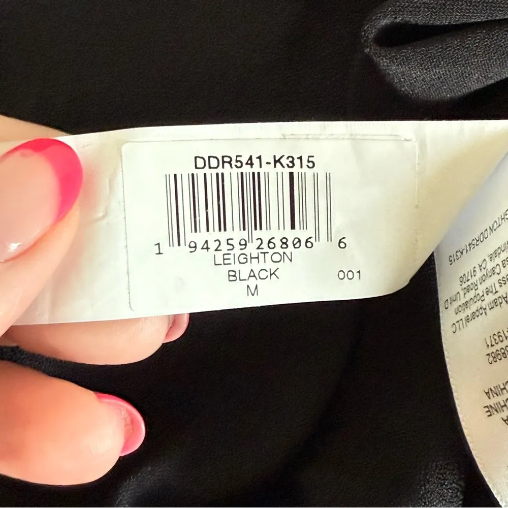 NWT Dress the Population Leighton Dress Black Size Medium - Image 7