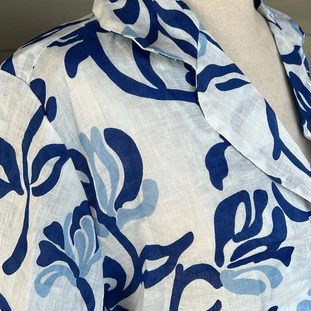 Faithfull the Brand “Charlita” Linen Shirt Dress - Image 3