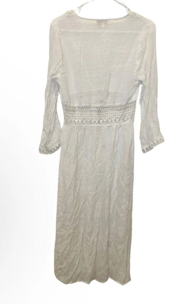 Rebellion Light Weight Long Sleeve Bathing Suit Cover Up Size Medium - Image 5