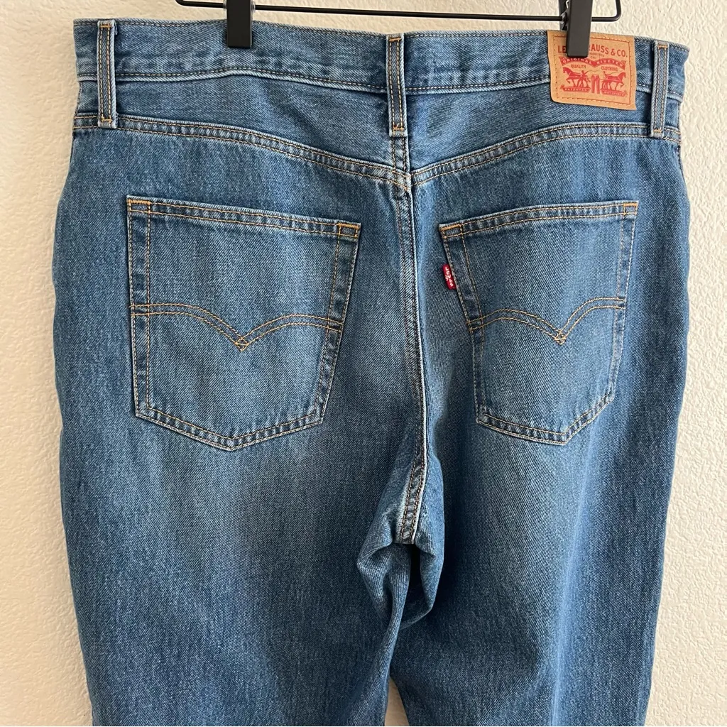Levis '94 Baggy Jeans 100% Cotton Size 32 - Image 7