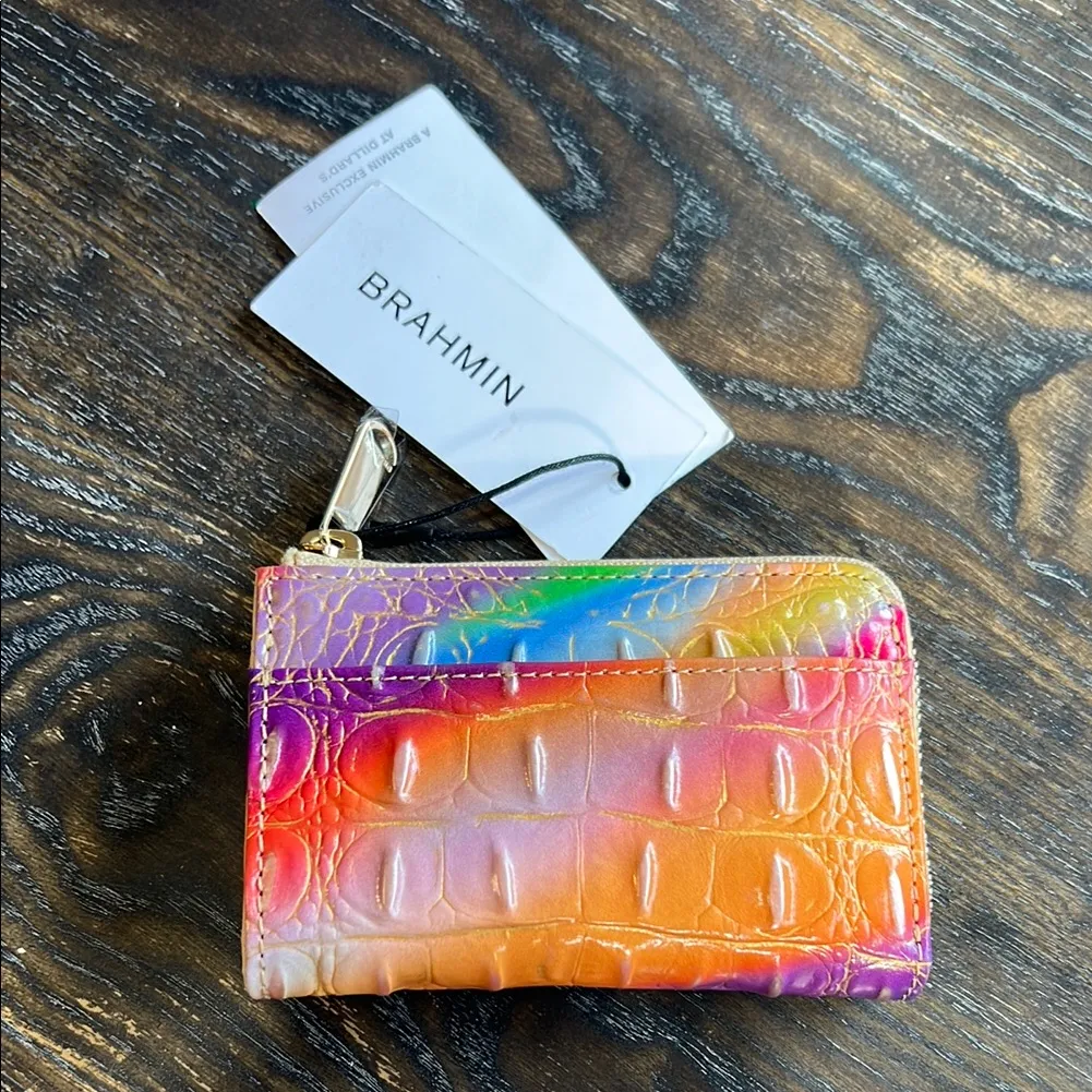 Brahmin Anita Multi Gumdrop Leather Wallet NWT - Image 2