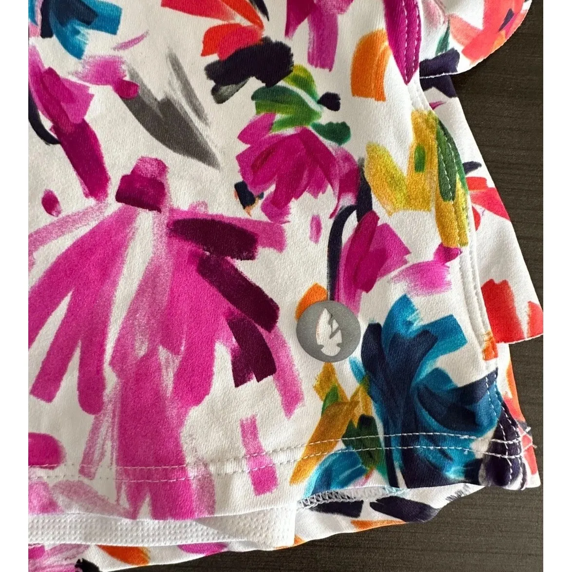 Dona Jo Seabreeze Skort Womens 1 Abstract Ruffle Golf Tennis Pickleball Size undefined - Image 5