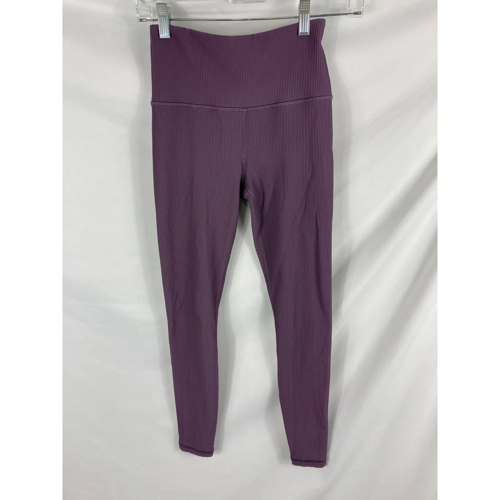 Athleta Elation Rib Tight in Purple Size Small - Image 4