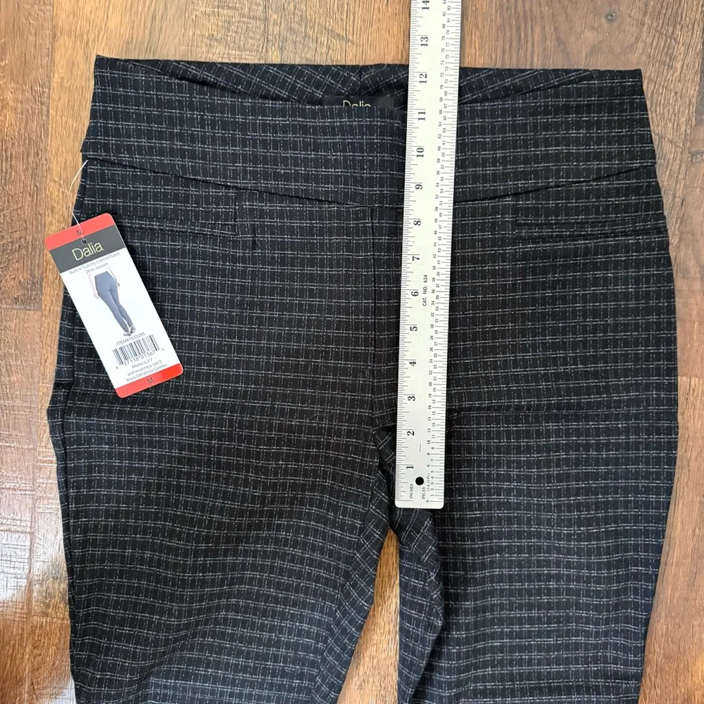 DALIA pull on ponte pants, size M, NWT Black Size M - Image 7
