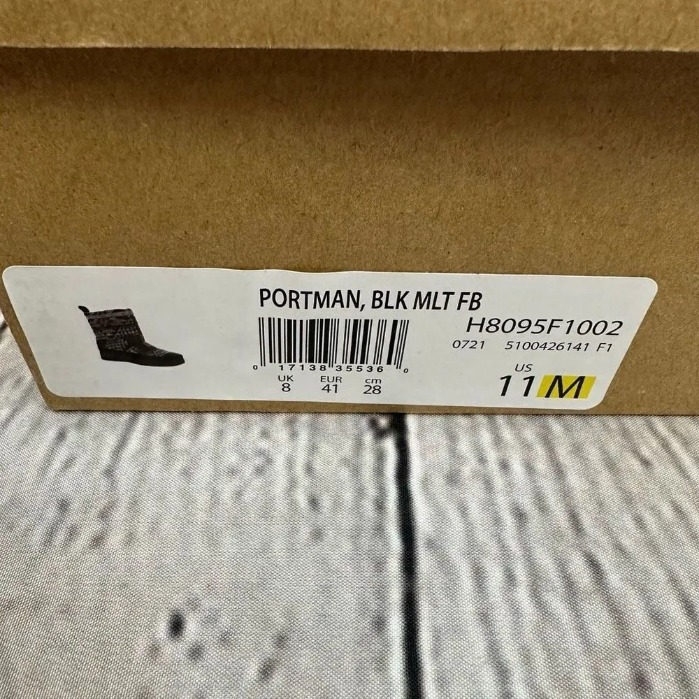 Zodiac Portman Cold Weather Boots Water-Repellent Aztec Black Multi 11M NEW - Image 9