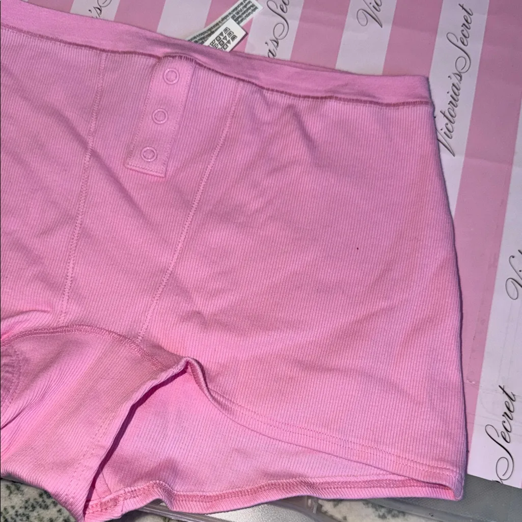 🩷PINK Victoria's Secret Light Pink Boxer Briefs - Image 2