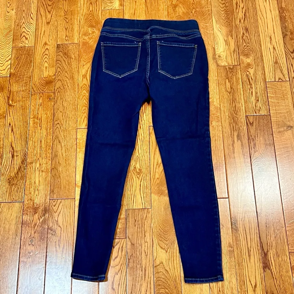 Women’s Size 6 Old Navy Blue Jeggings Classic Fit Rockstar Super Skinny Jeggings - Image 3