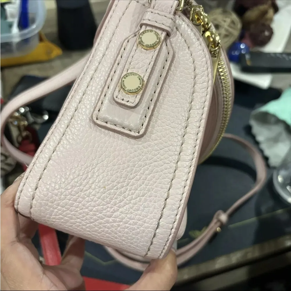 Marc Jacobs The Groove Leather Mini Women's Messenger Bag Pink *NEARLY NEW* - Image 9