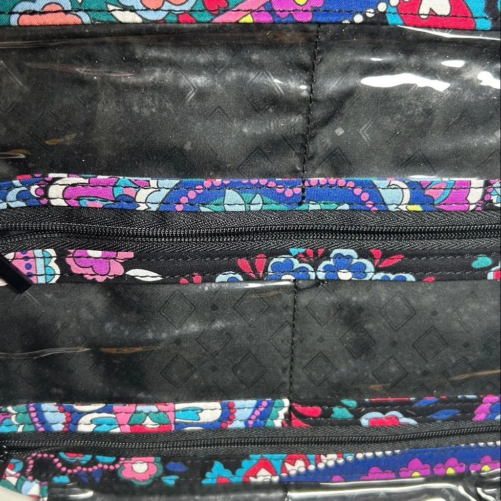 Vera Bradley Travel Bag Medium Travel Organizer Haymarket Paisley Toiletry Bag - Image 6