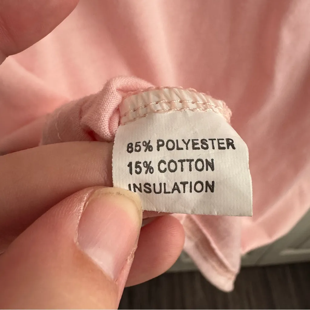 Pink long sleeve cross open back size large - Image 3