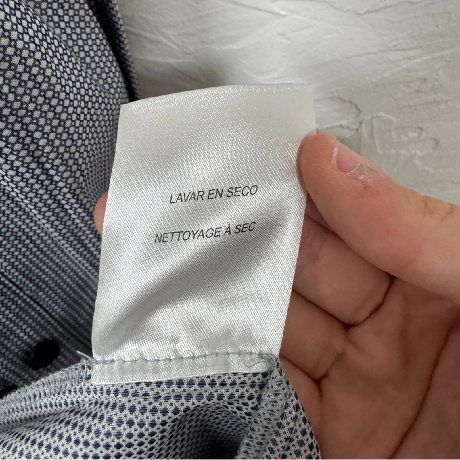 Gal Meets Glam Blue Micro Plaid Midi Dress Womens 00 Belted Trad Wife Classic - Image 3