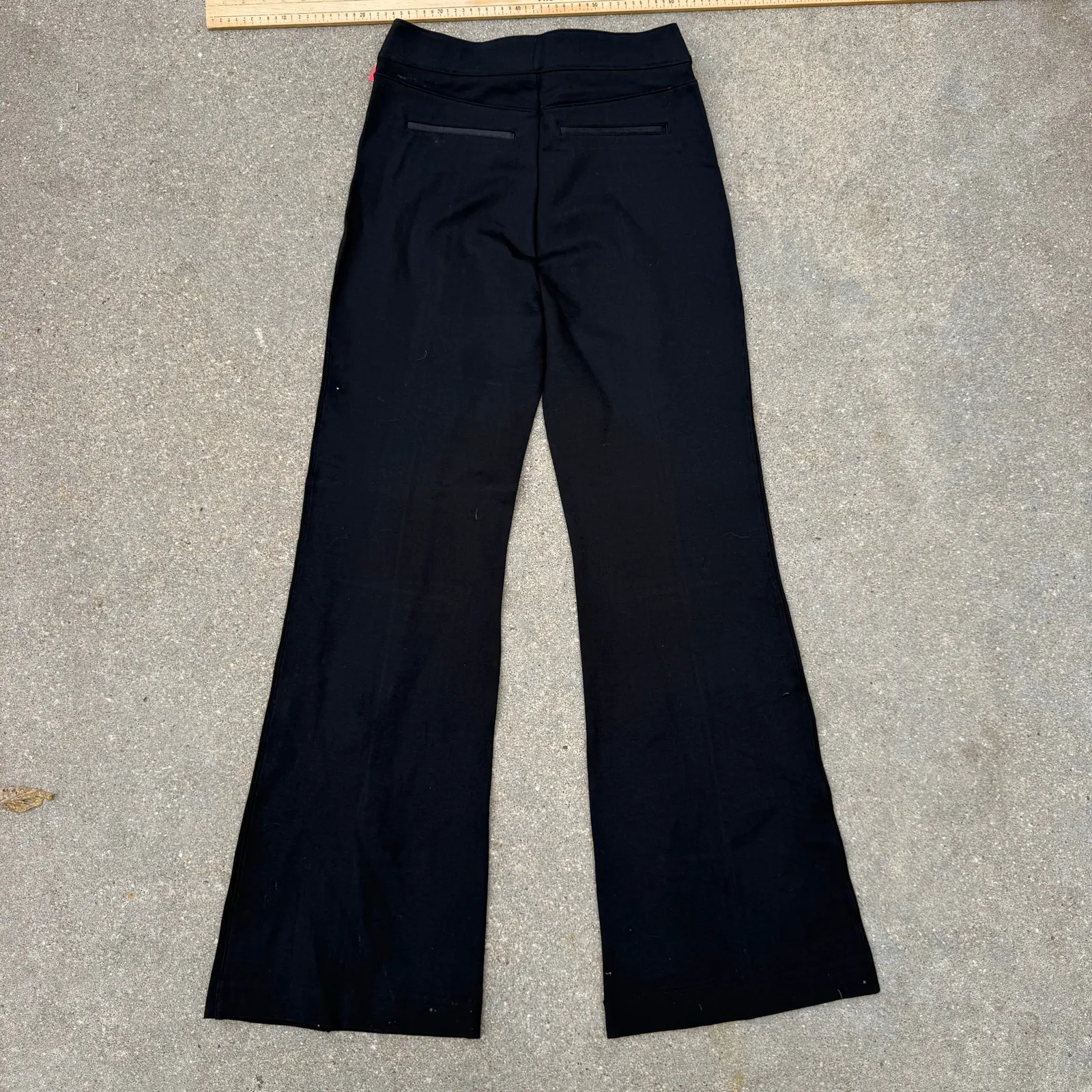 SPANX 20252T The Pant in Black Knit Ponte Hi-Rise Flare XL Tall NWT 20252T - Image 3