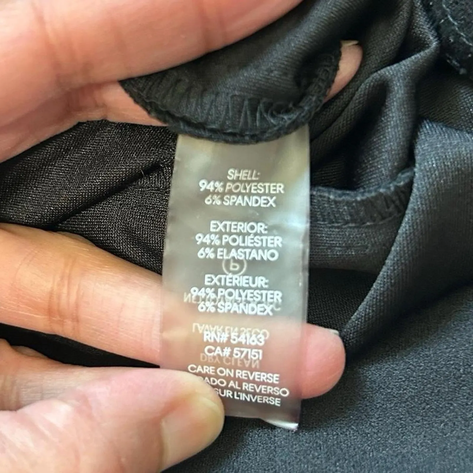 Calvin Klein Black Sleeveless Sheath Dress with Bow Detail Size 8 - Image 7