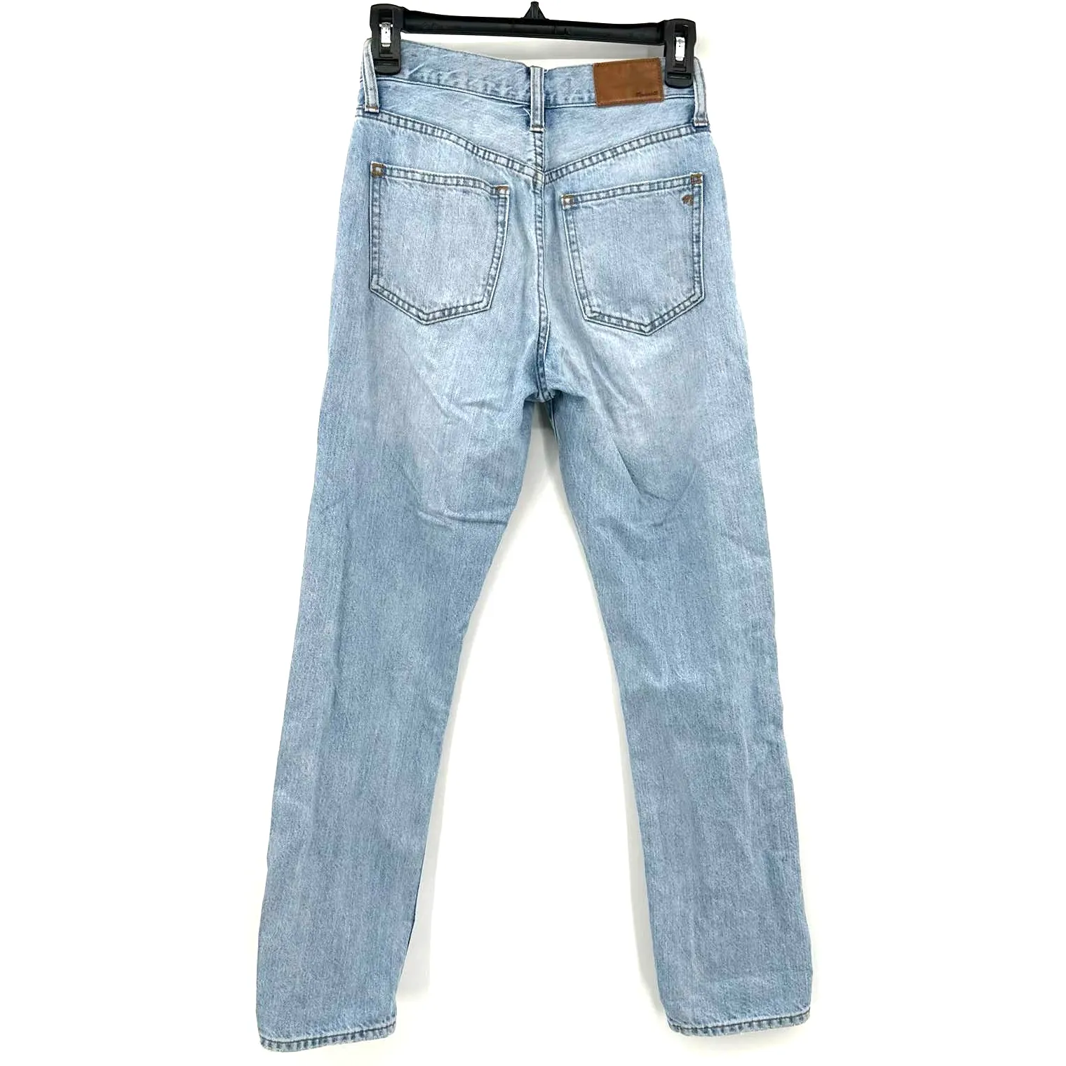 Madewell size 23 the perfect vintage jean‎ light wash 100% cotton blue jeans - Image 2