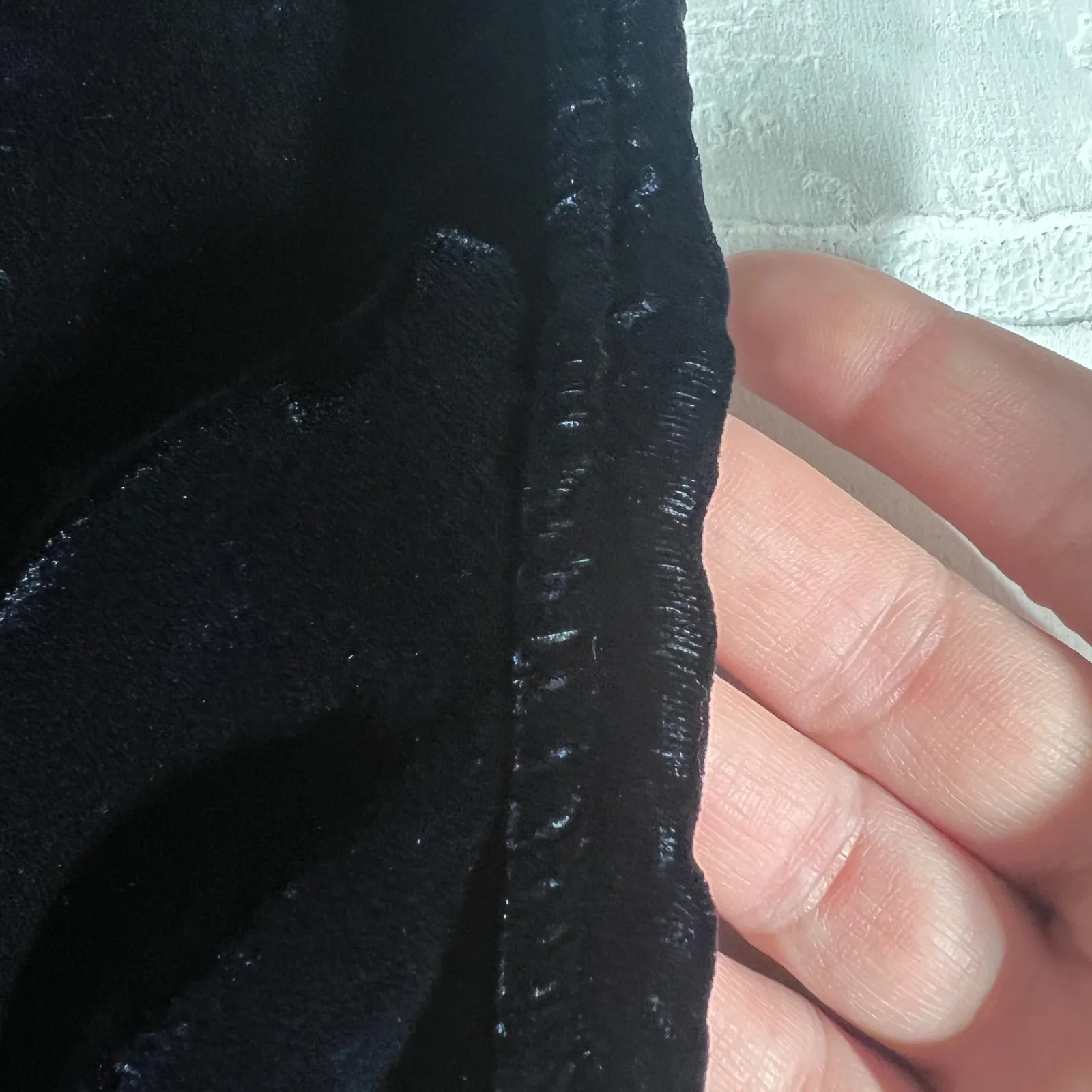 CP Shades Sibella Top Womens Small Velvet Silk Blend Boxy 3/4 Sleeve Oversized S - Image 11