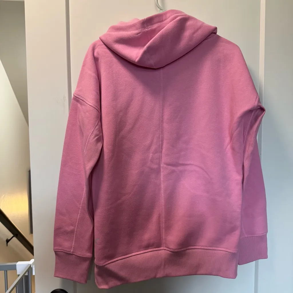 ZYIA Active Oh So Soft Funnel Neck Bubblegum Pink‎ Cowl Neck Sweater Fleece Line - Image 5