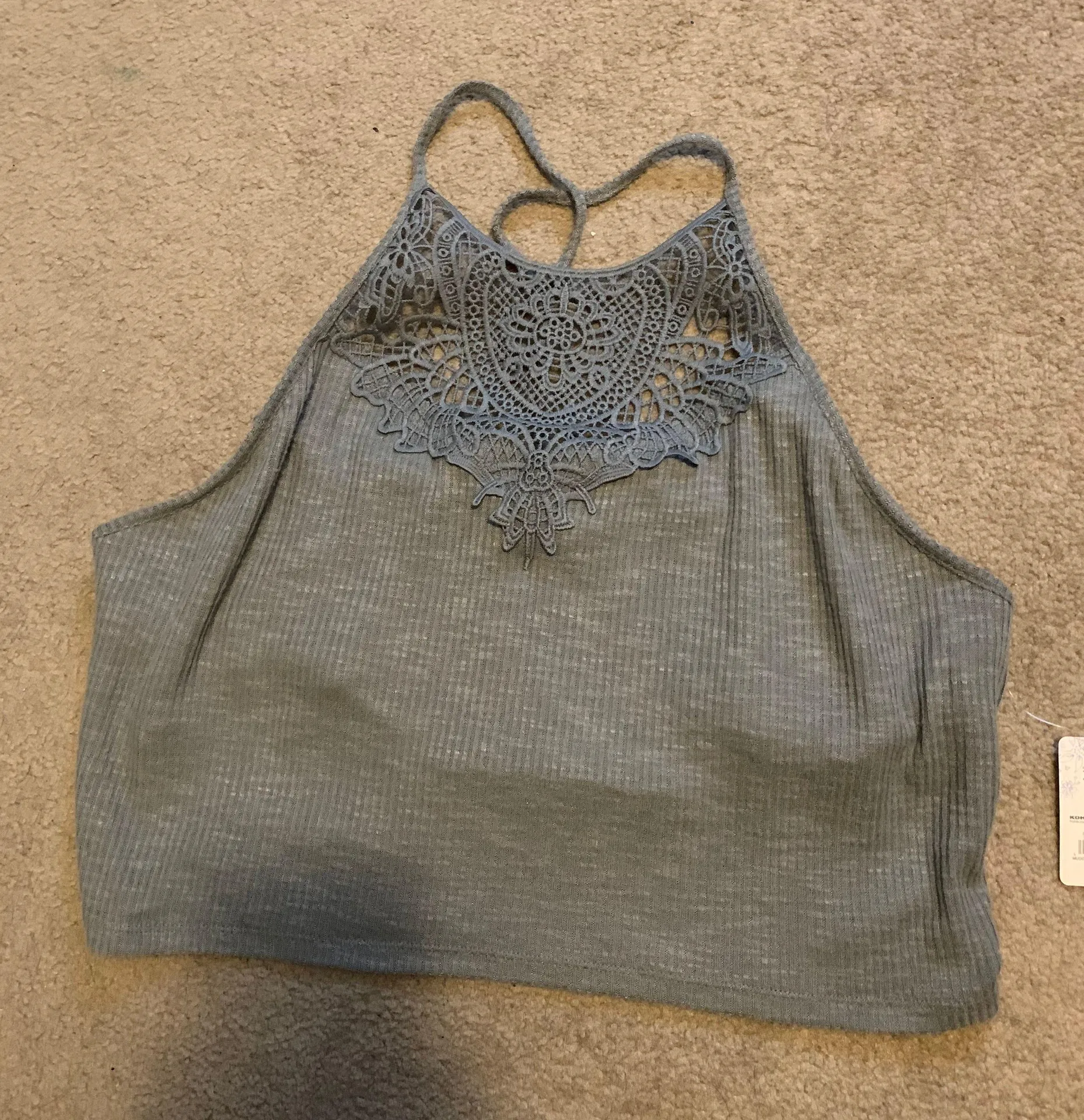 Mudd Crochet Crop Top - Image 2